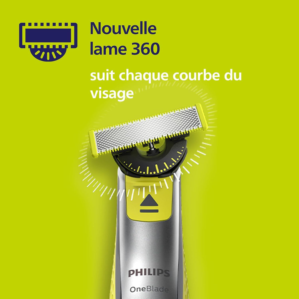 Lames OneBlade Philips 360 (Anti-Friction Blade X3)