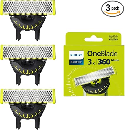 Lames OneBlade Philips 360 (Anti-Friction Blade X3)