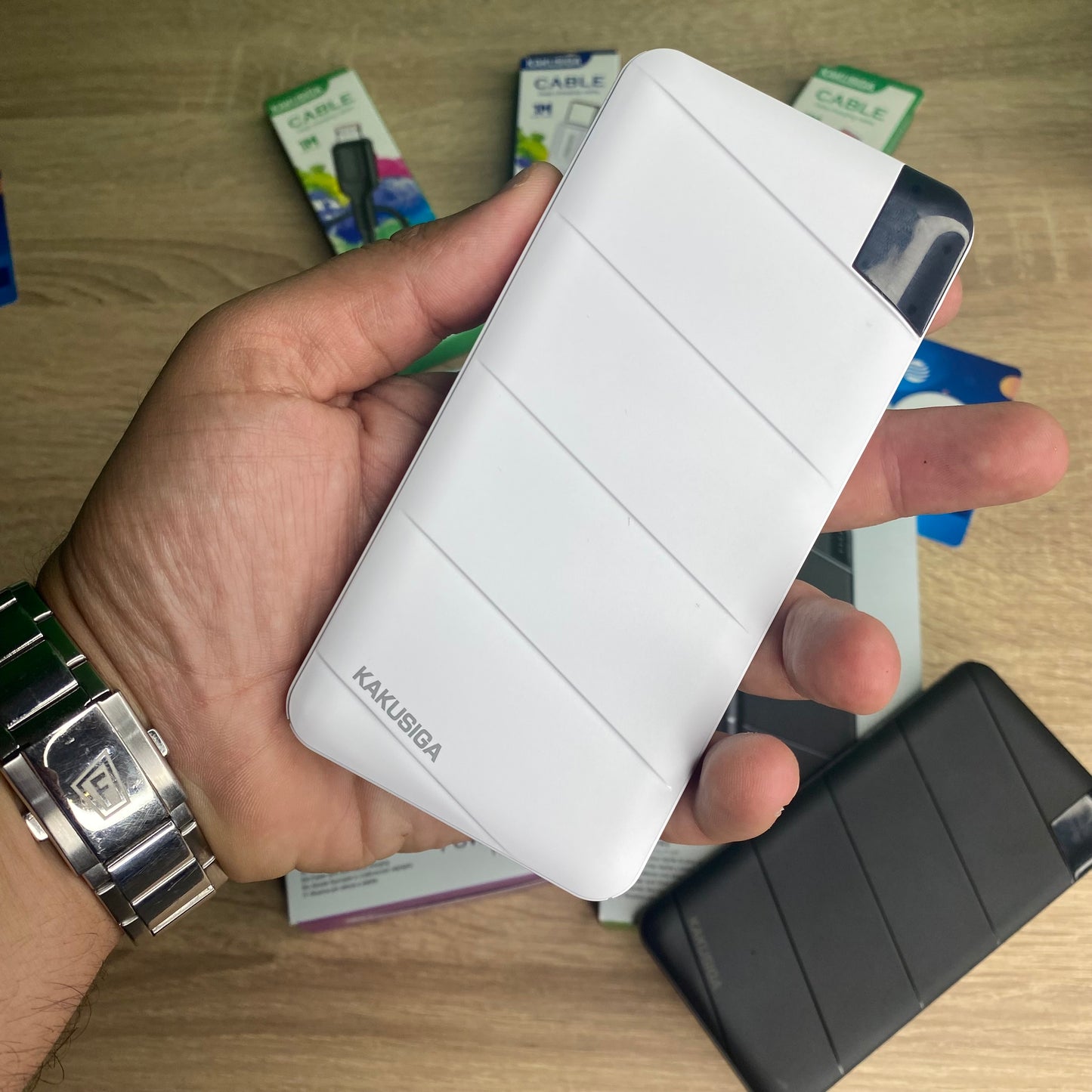 Pack Powerbank +3 cable ✅