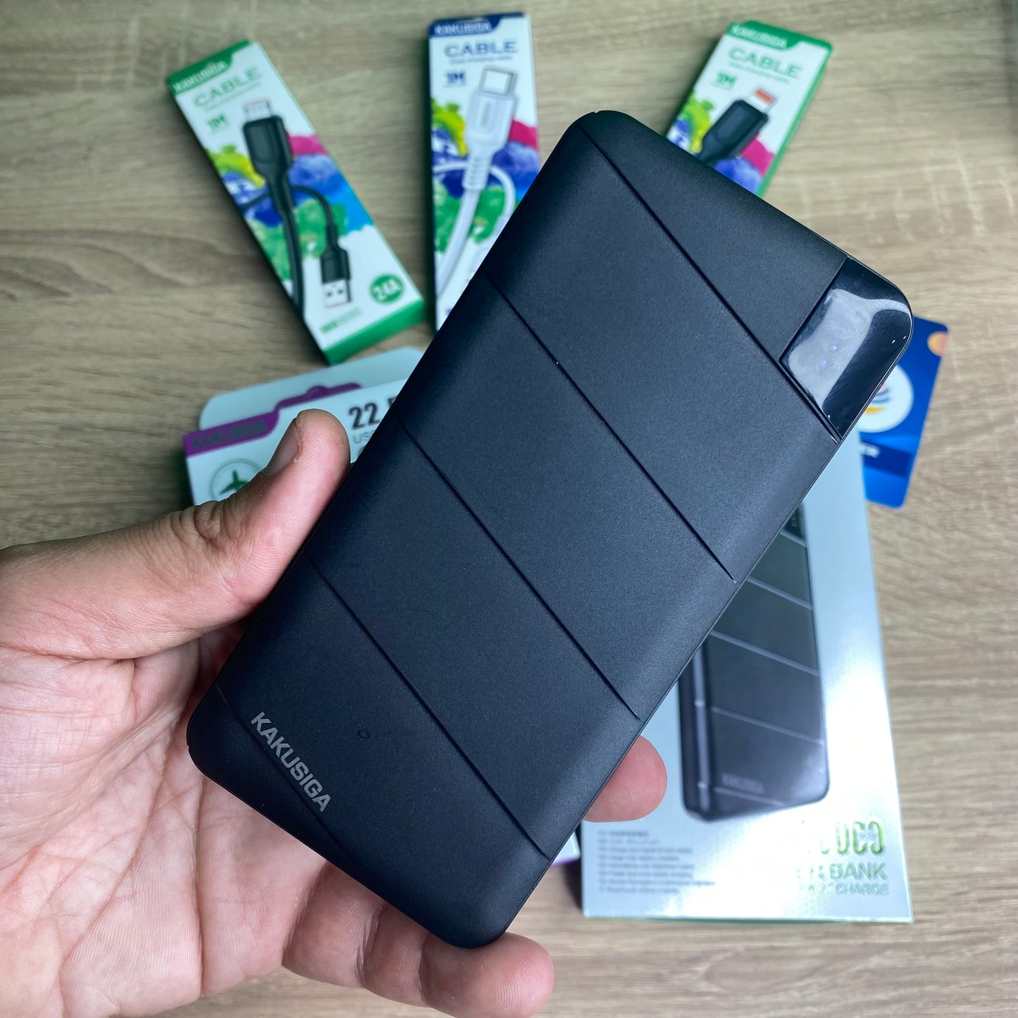 Pack Powerbank +3 cable ✅