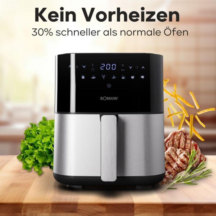 Hot air fryer 5L Bomann 🍟