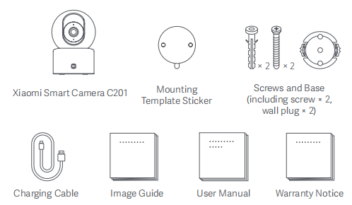 Xiaomi Smart Camera C201 ✅ ORIGINAL ✅