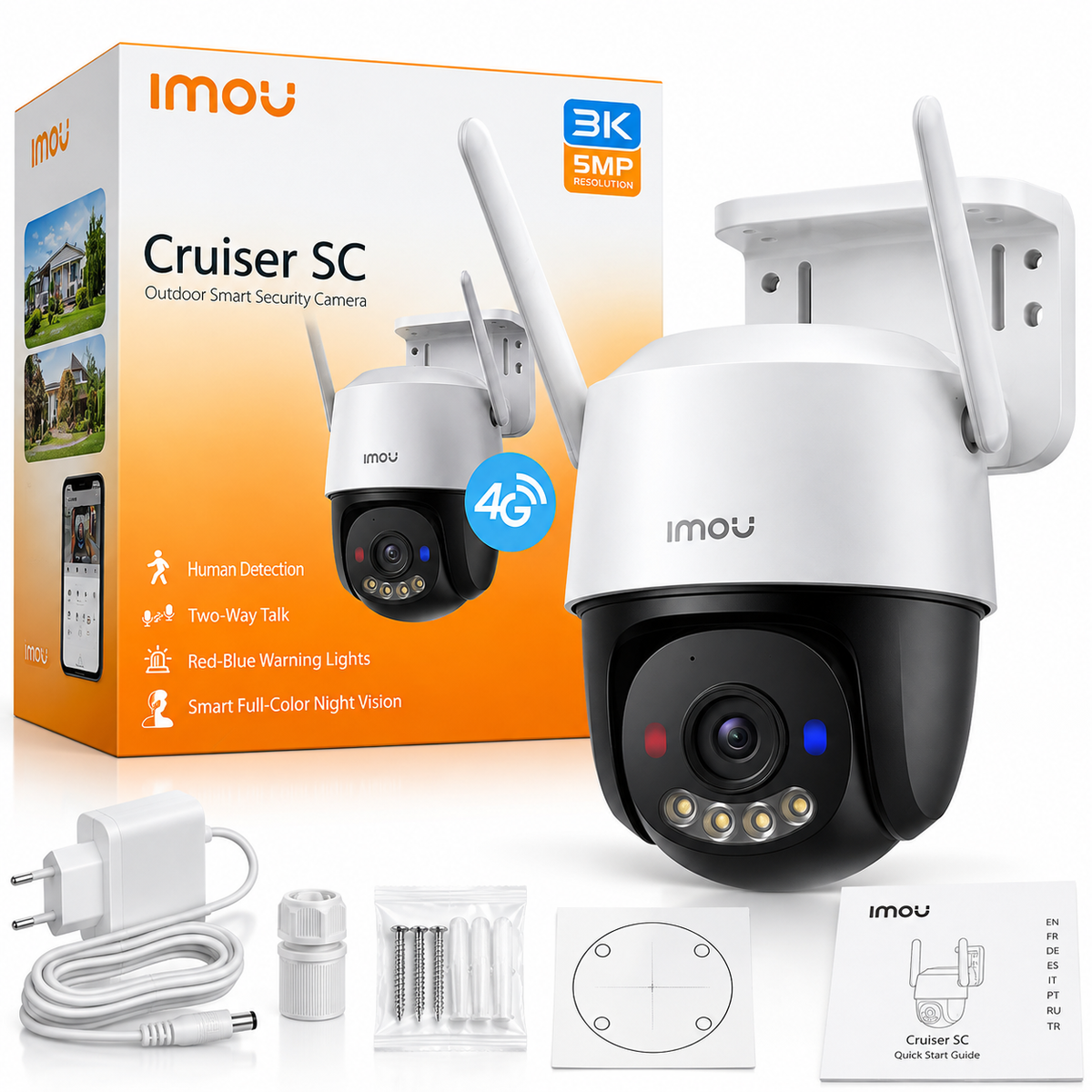 IMOU Cruiser Sc 3K 5MP 4G