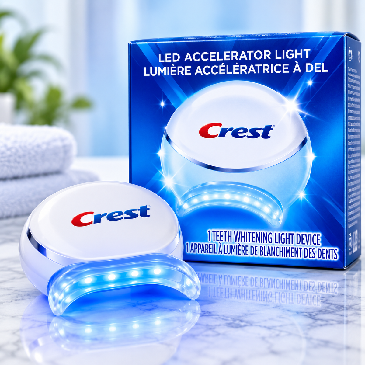 Crest Appareil A Lumier De Blanchiment