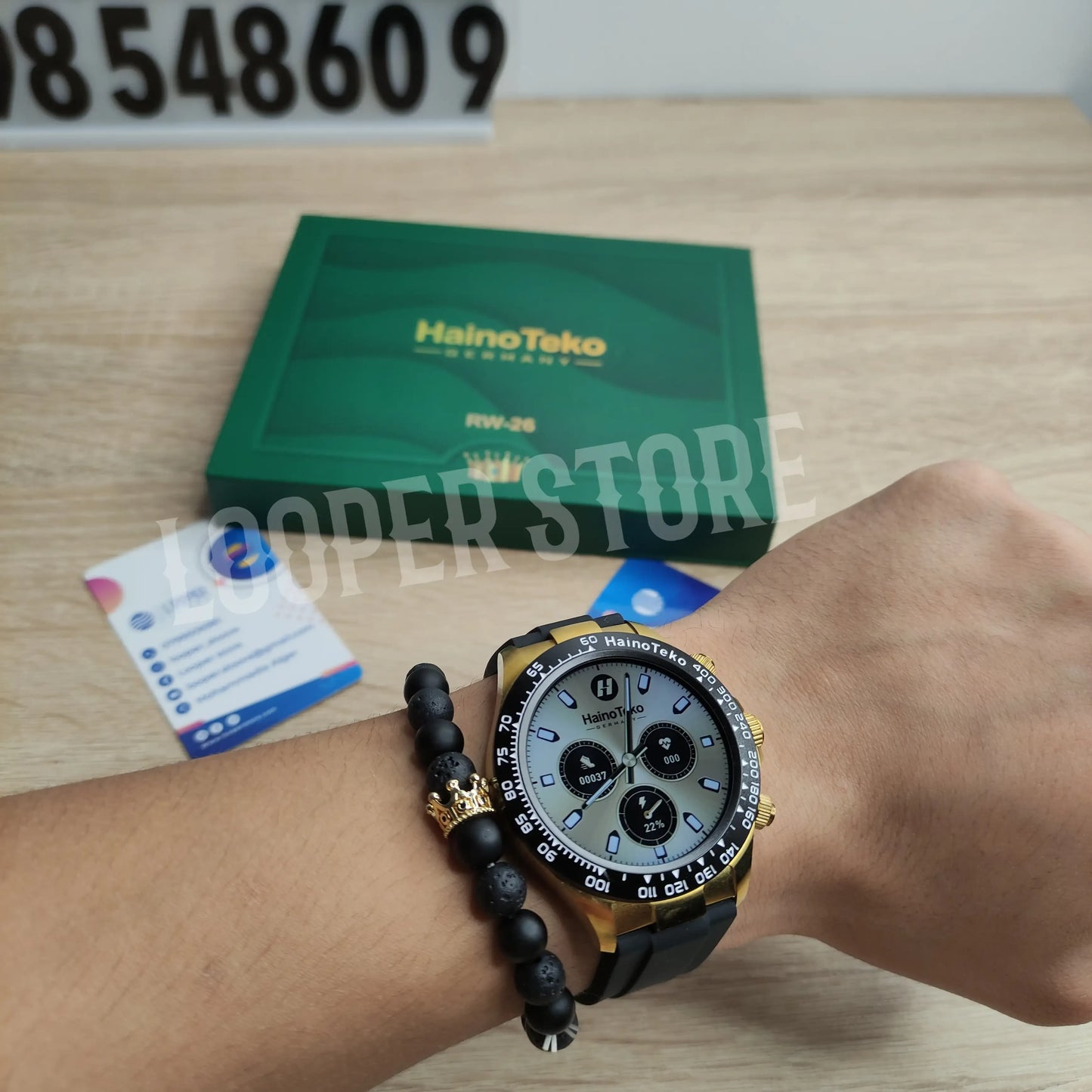 Hainoteko smartwatch RW26 - iron display