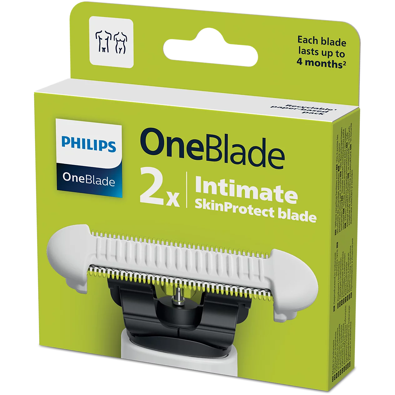Lame Philips OneBlade Intimate
