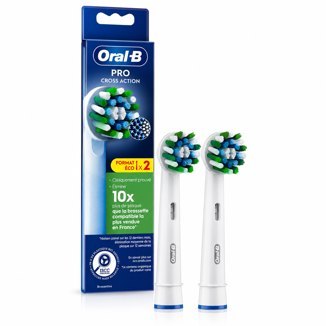 BROSSETTES Oral-B - Boite de 2*recharge