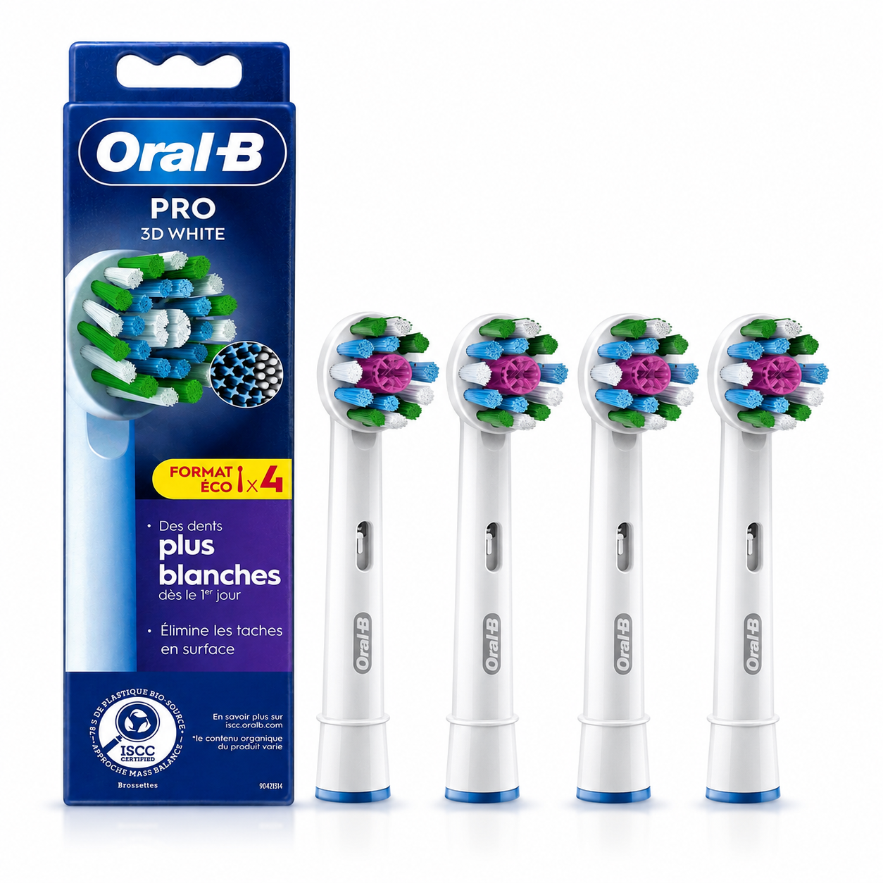 BROSSETTES Oral-B - Boite de 4*recharge