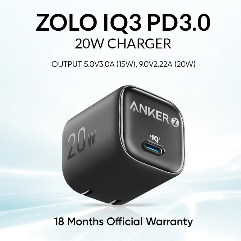 Anker Zolo 20W ⚡
