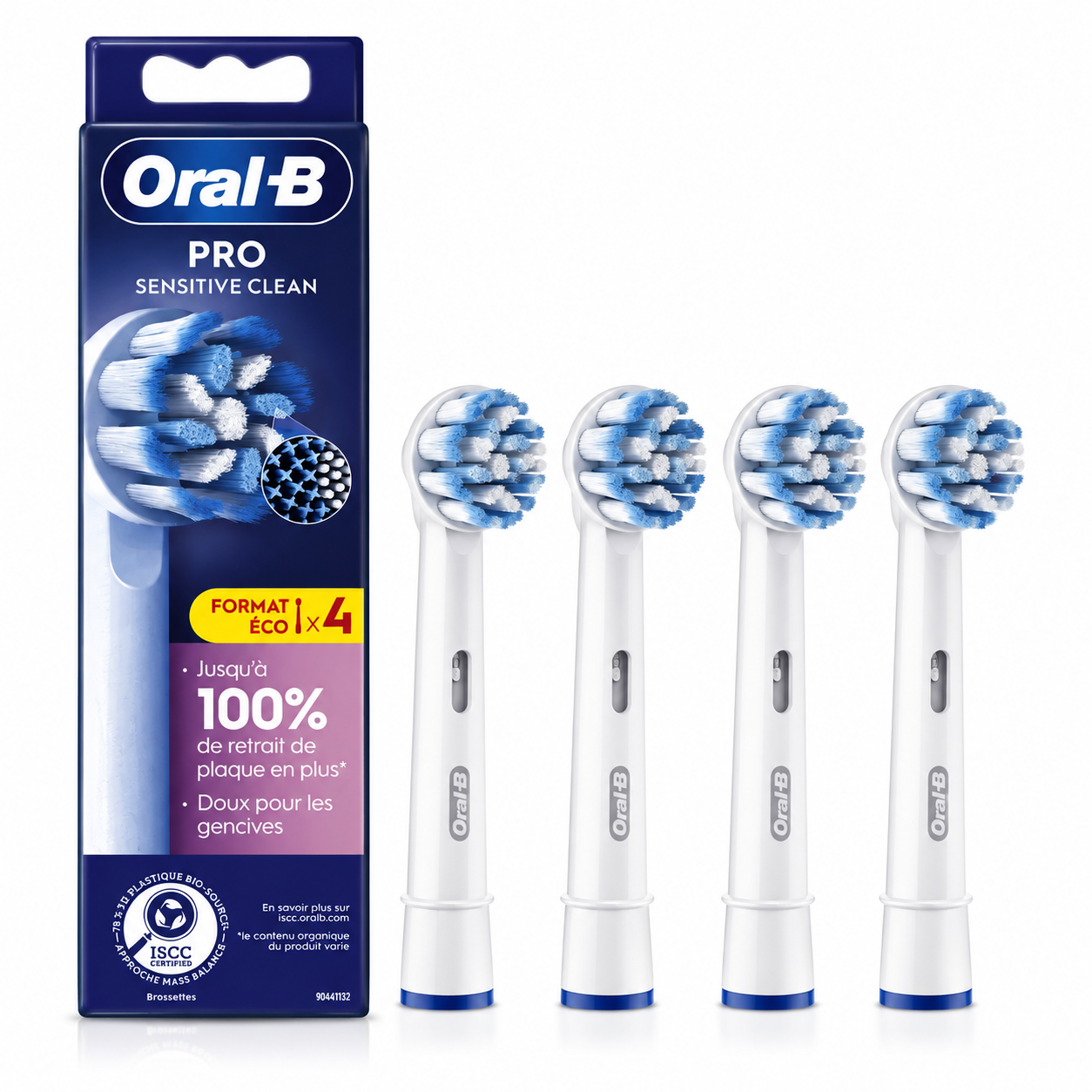BROSSETTES Oral-B - Boite de 4*recharge