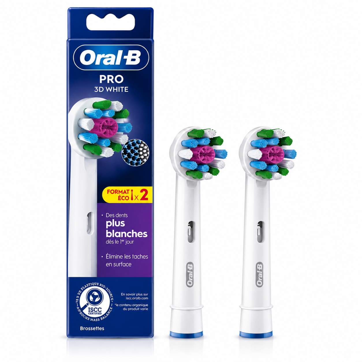 BROSSETTES Oral-B - Boite de 2*recharge