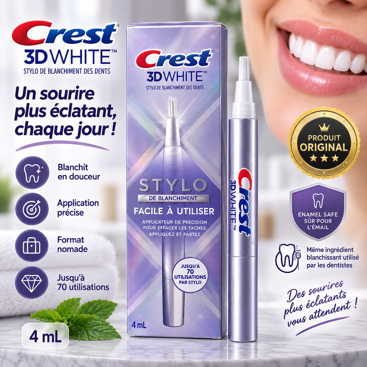 Crest 3D White STYILO DE BLANCHIMENT