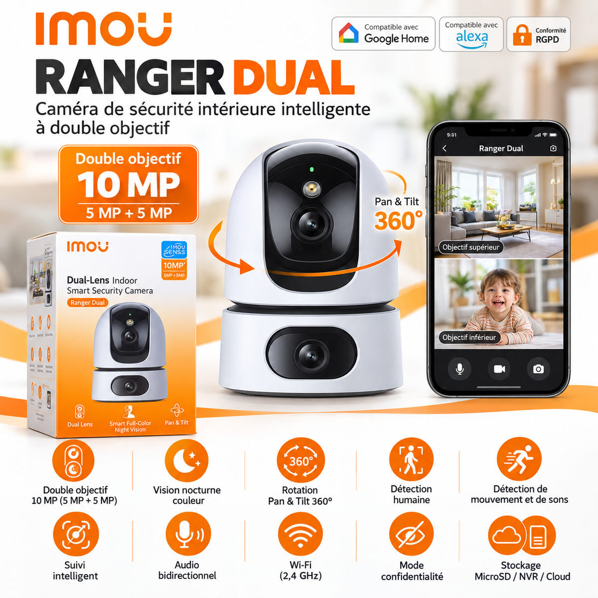IMOU Ranger Dual 10MP 5+5