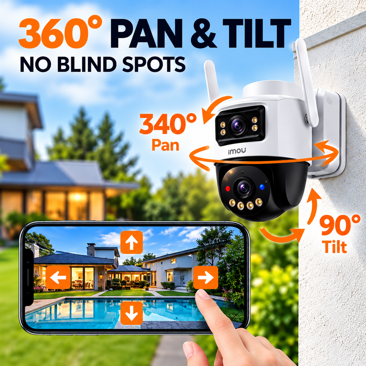 IMOU DUAL-LENS 10MP WIFI+4G