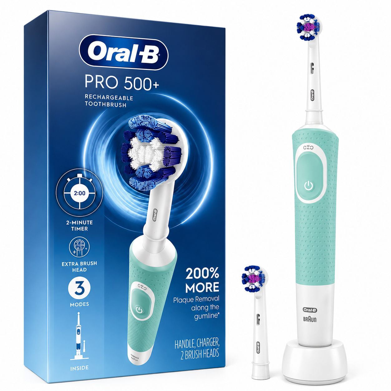 Brosse à dents électrique Oral-B Pro500+