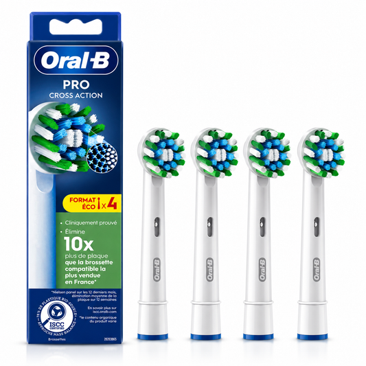 BROSSETTES Oral-B - Boite de 4*recharge