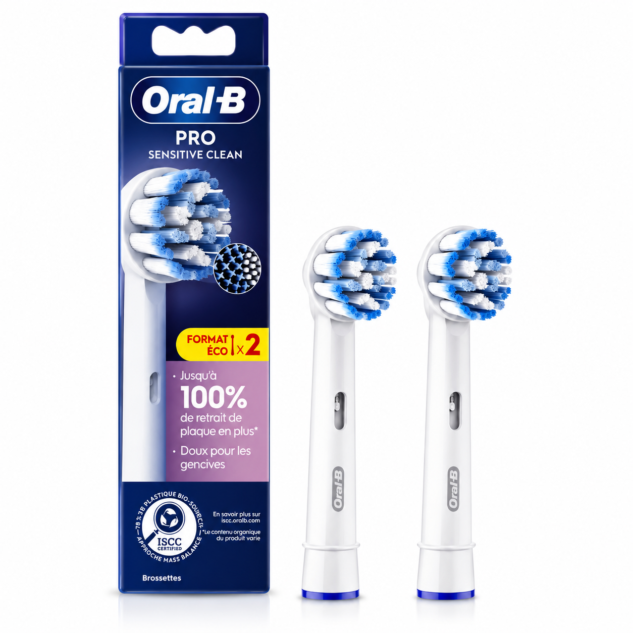 BROSSETTES Oral-B - Boite de 2*recharge