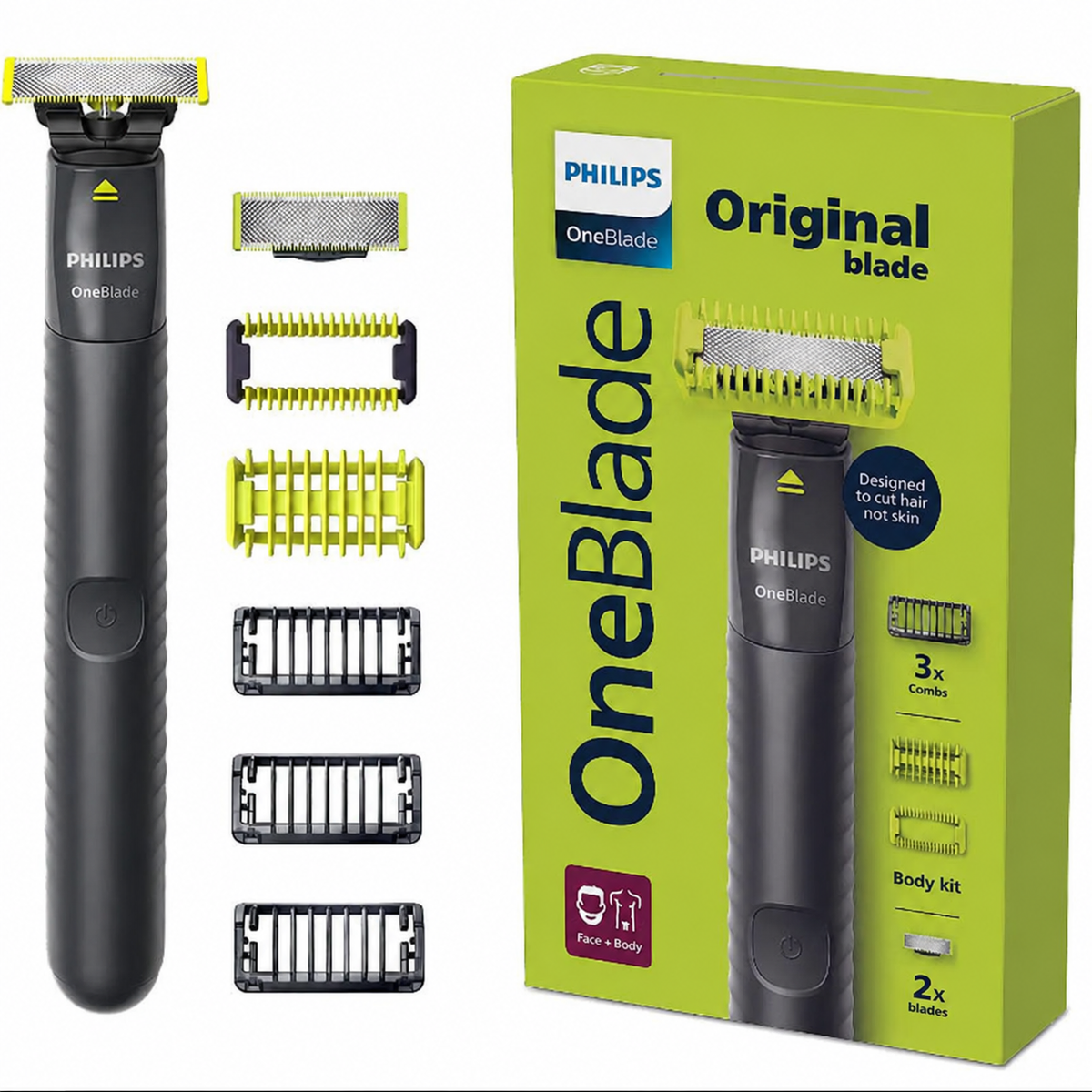 OneBlade (Visage + Corps) ✅ ORIGINAL ✅- QP1624/10