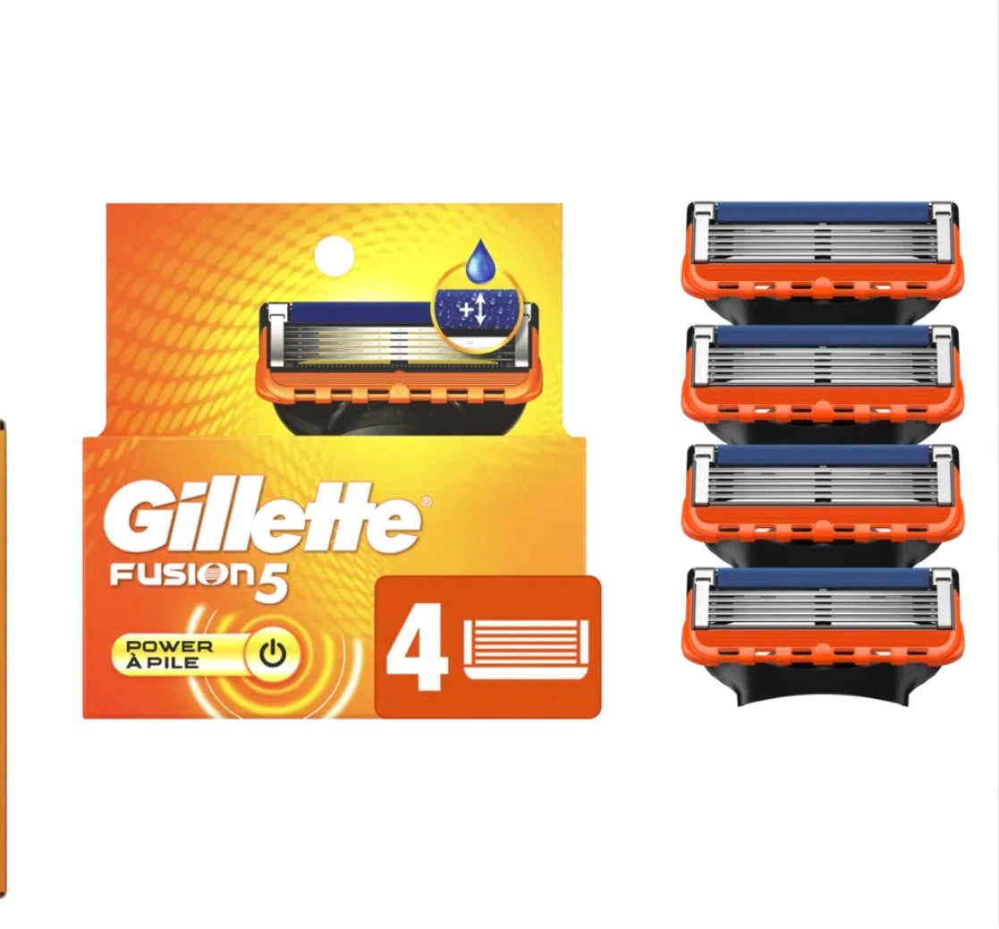 Recharge Gillette Fusion5 ( Boit de 4 )