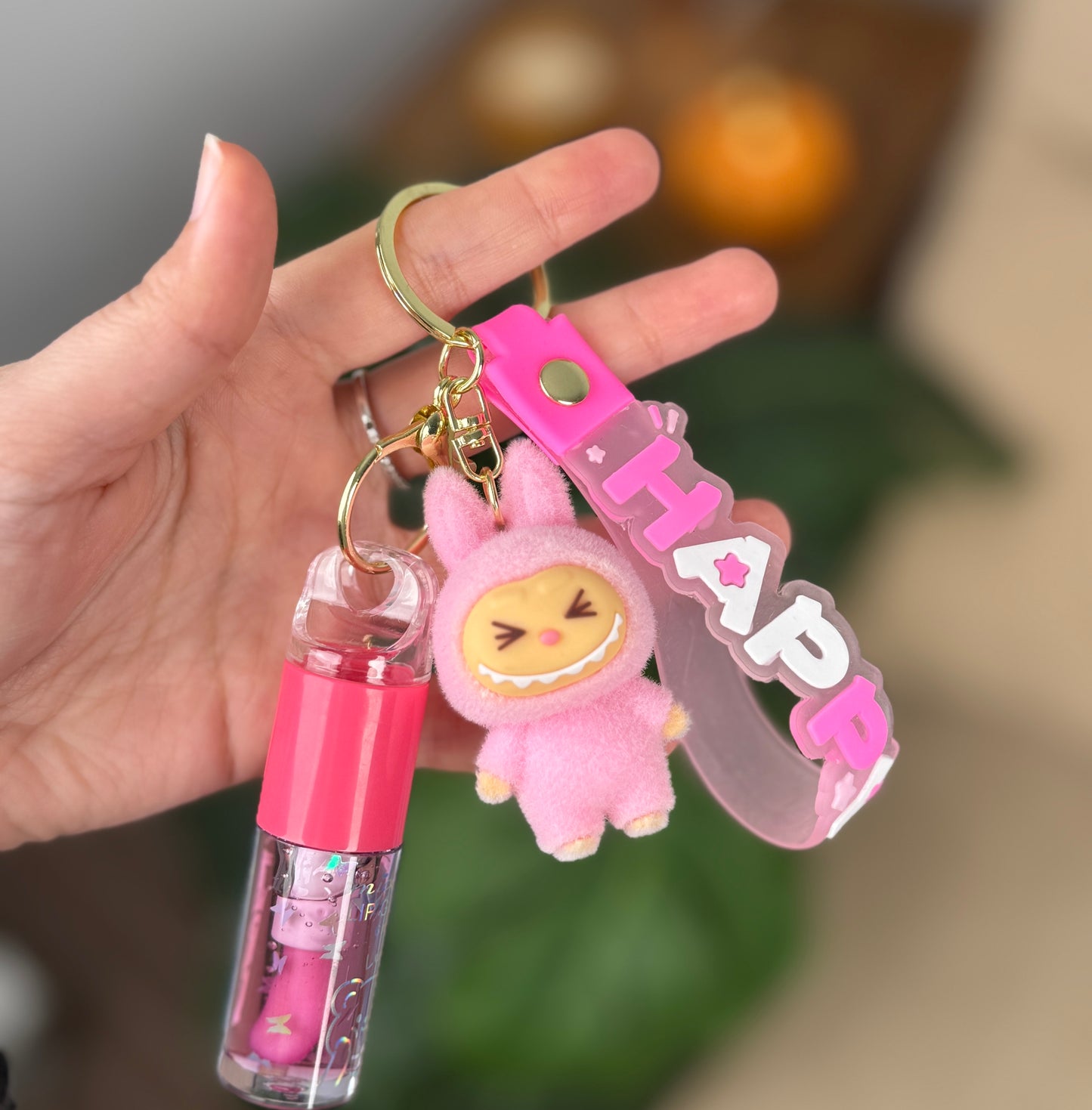 Porte-clé Gloss Labubu ✨💄 🐨