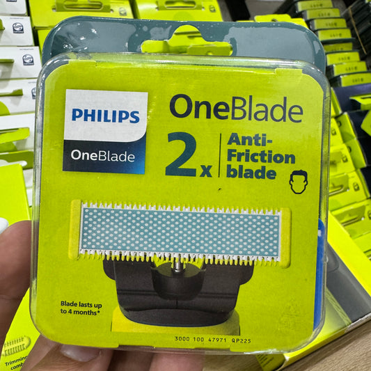 Lames De Rasoirs OneBlade PHILIPS  (Anti-Friction Blade X2)