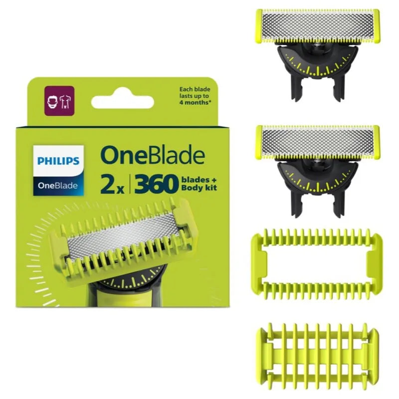 Philips Oneblade  360 Rasoir Visage et Corps - Qp624/50