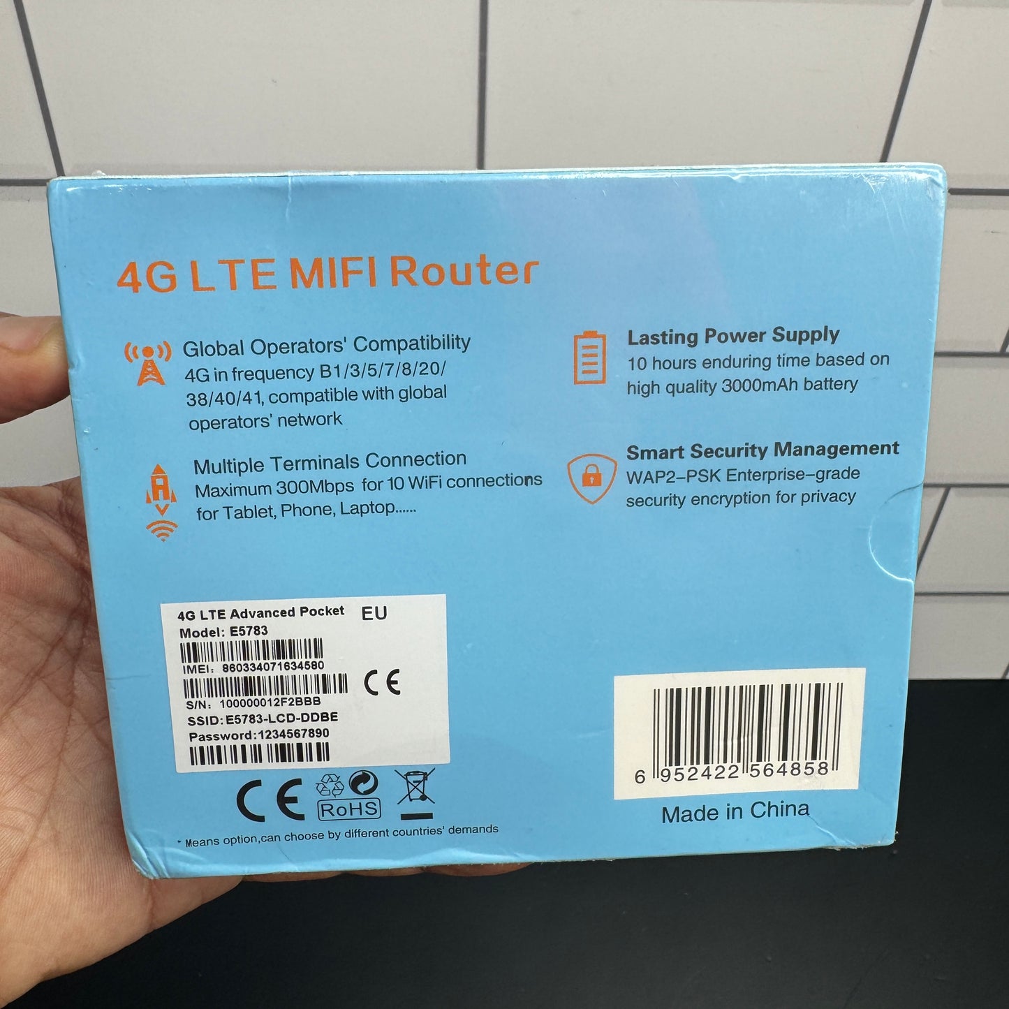 Wireless Mobile Wifi Plus
