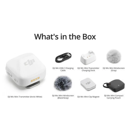 DJI MIC MINI - WIRLESS MICROPHONE