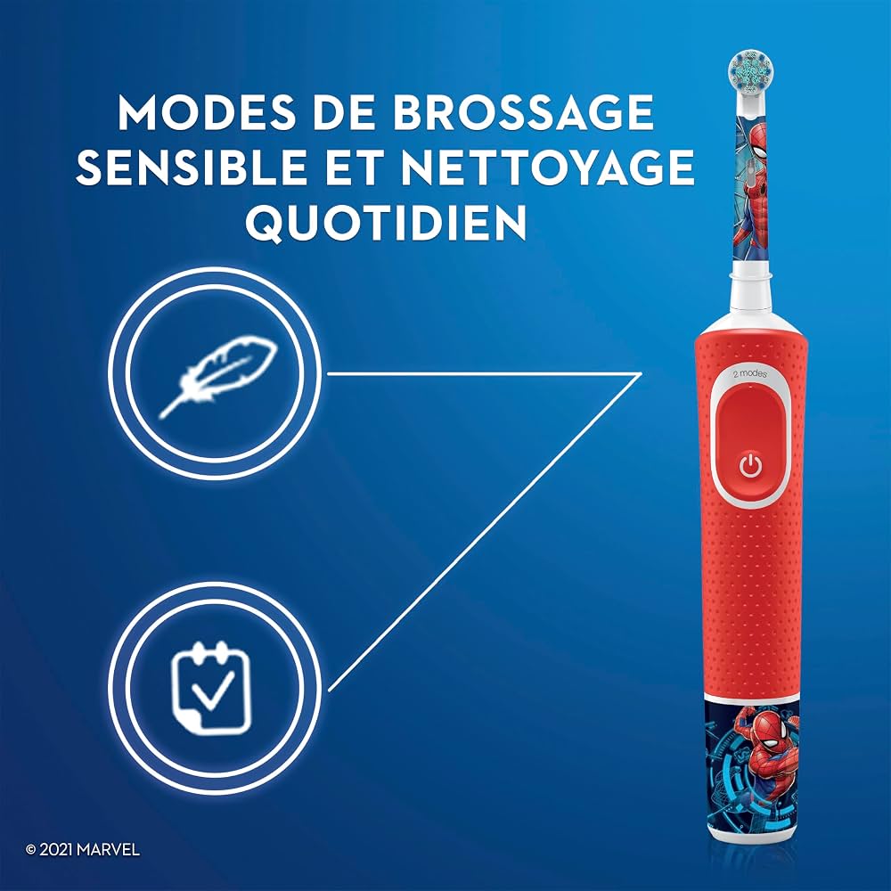 Brosse à dents électrique Oral-B Pro Kids Spiderman