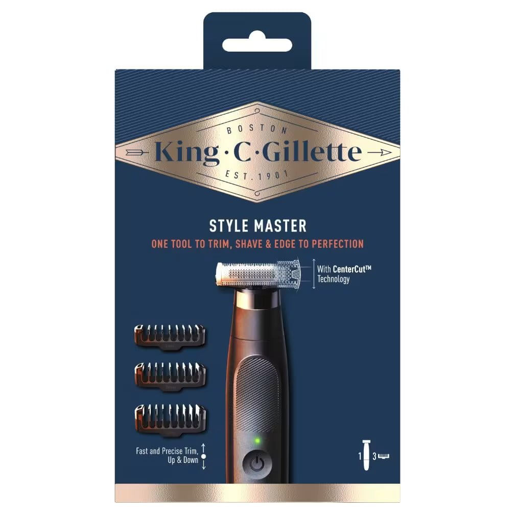 Tondeuse à Barbe Style Master King C. Gillette