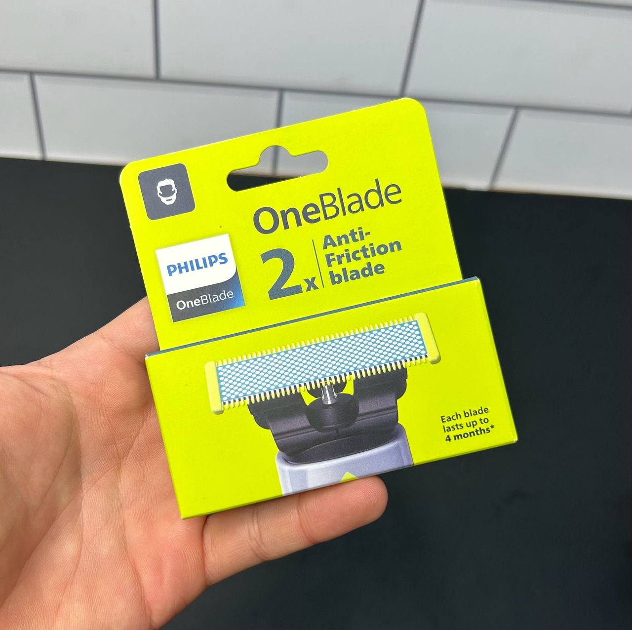 Lames De Rasoirs OneBlade PHILIPS  (Anti-Friction Blade X2)