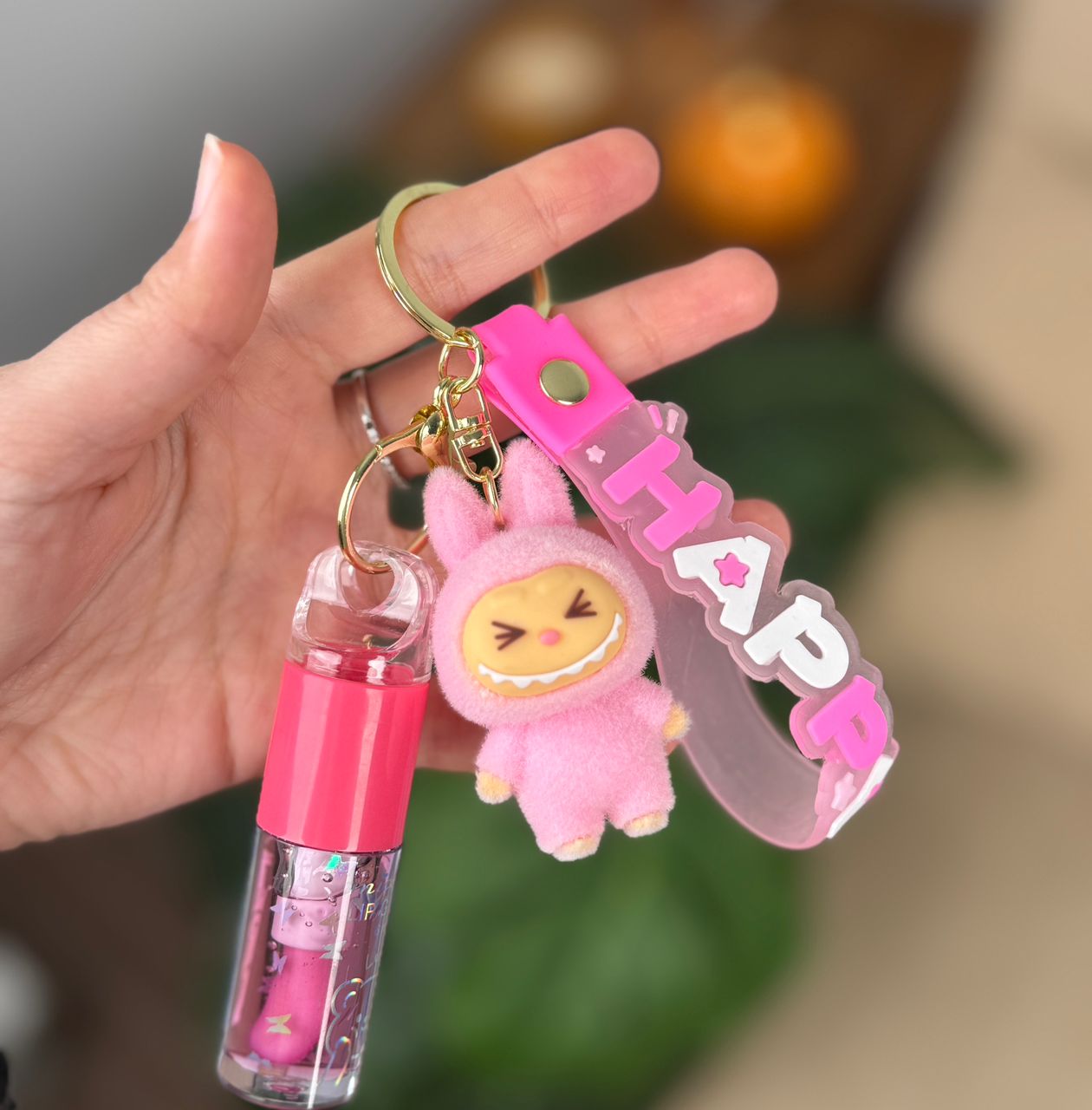 Porte-clé Gloss Labubu ✨💄 🐨..