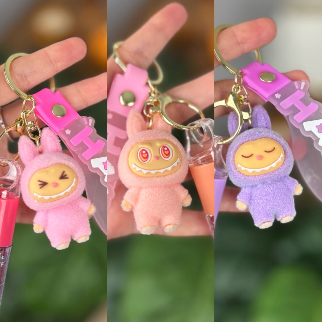 Porte-clé Gloss Labubu ✨💄 🐨