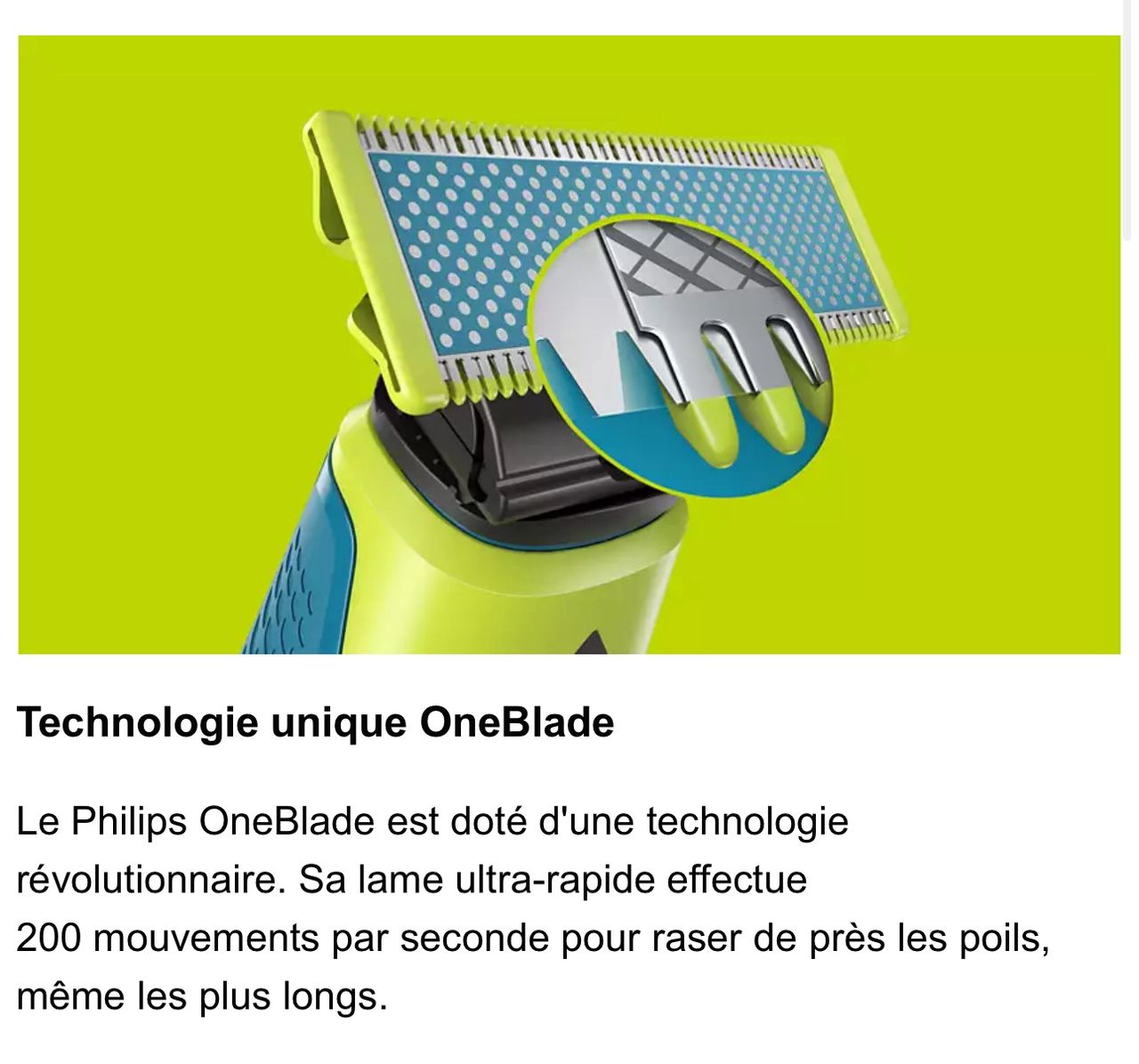 Lames De Rasoirs OneBlade PHILIPS  (Anti-Friction Blade X2)