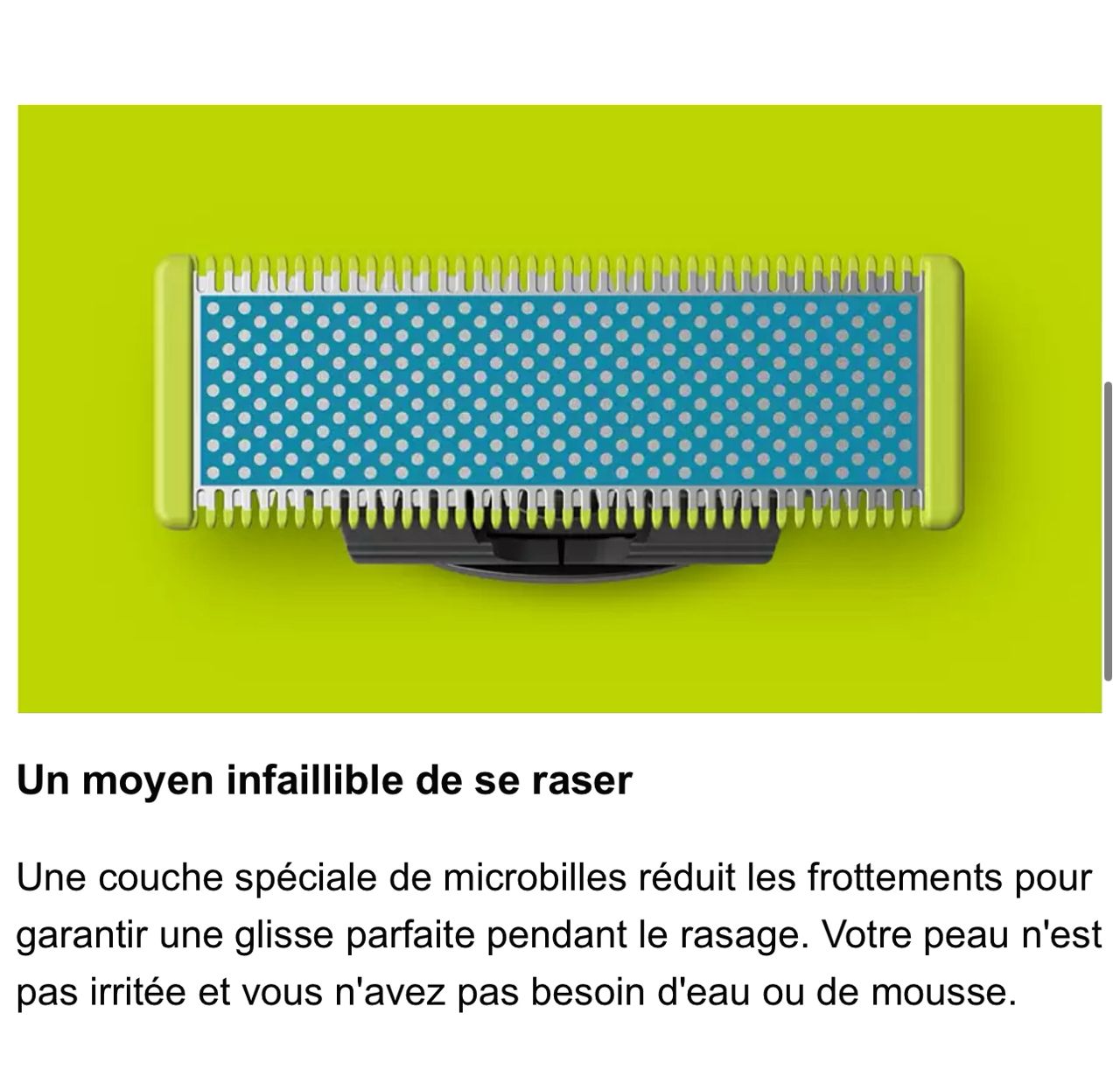 Lames De Rasoirs OneBlade PHILIPS  (Anti-Friction Blade X2)